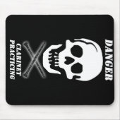 DANGER - Klarinettentraining Mousepad (Vorne)