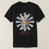 Danger Mouse Retro Japanisch T-Shirt (Design vorne)