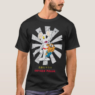 Danger Mouse Retro Japanisch T-Shirt