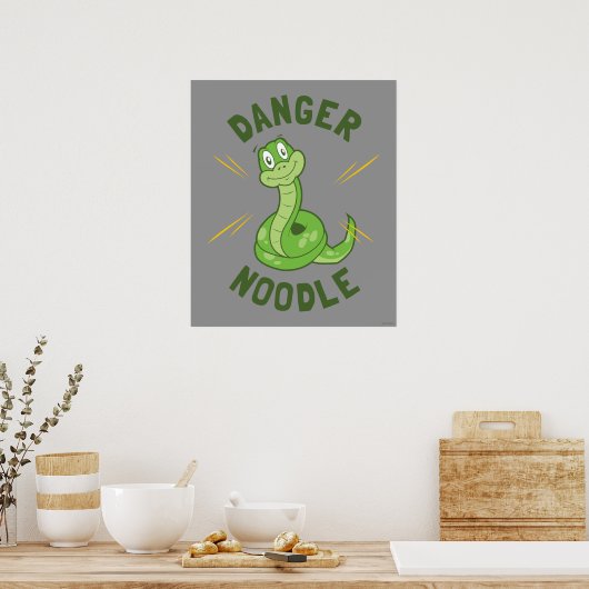 Danger Noodle Poster (Küche)