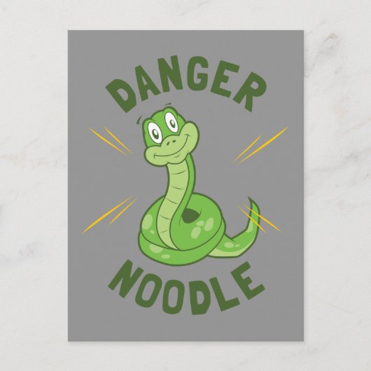 Danger Noodle Postkarte (Vorderseite)