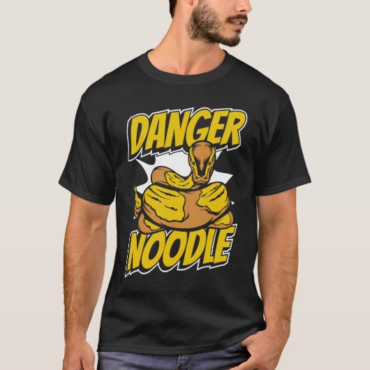 Danger Noodle Snake Owner Snake Banana Ball Pytho T-Shirt (Vorderseite)