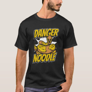 Danger Noodle Snake Owner Snake Banana Ball Python T-Shirt