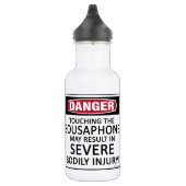 Danger Sousaphon Edelstahlflasche (Rechts)