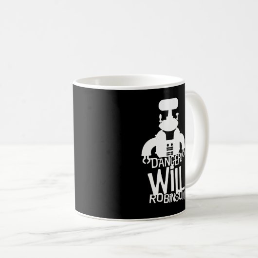 Danger Will Robinson Kaffeetasse (VorderseiteRechts)