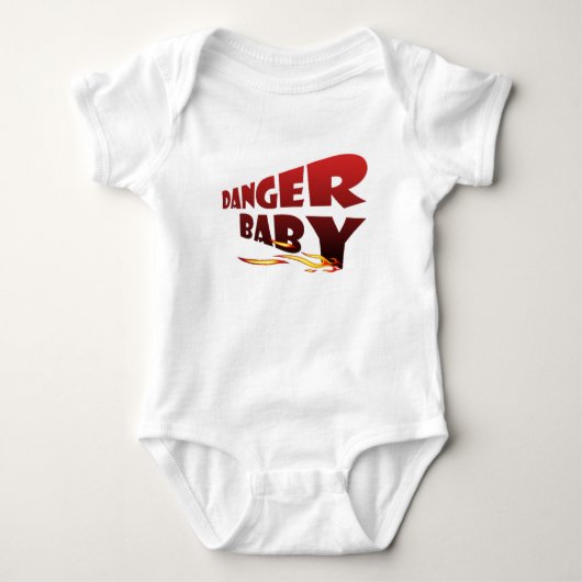 DangerBaby Baby Strampler (Vorderseite)
