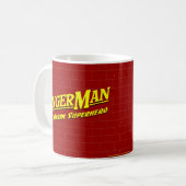 Dangerman Brickwall Abbruchs-Tasse Kaffeetasse (Vorderseite Links)