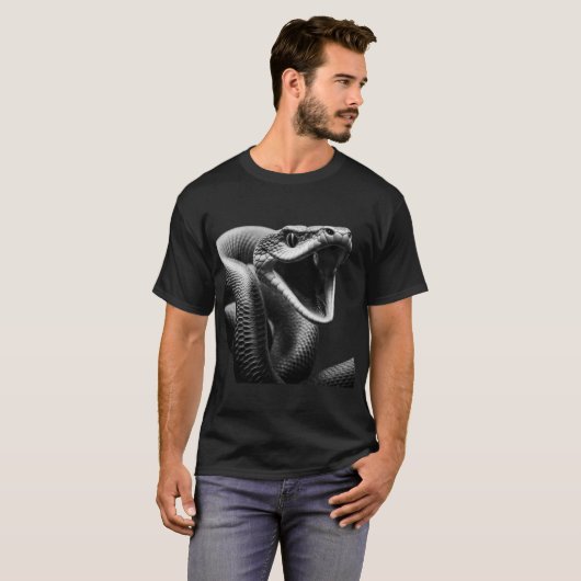 Dangerous Black Mamba T-Shirt (Vorne ganz)