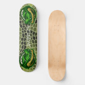 Dangerous Happy Crocodiles Skateboard (Vorderseite)