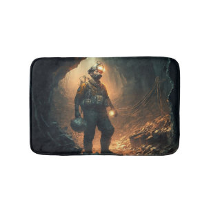 Dangerous Mines Badematte