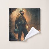 Dangerous Mines Badhandtuch Set (Waschlappen)