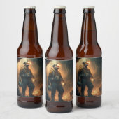 Dangerous Mines Bierflaschenetikett (Flaschen)