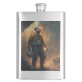 Dangerous Mines Flachmann (Vorderseite)