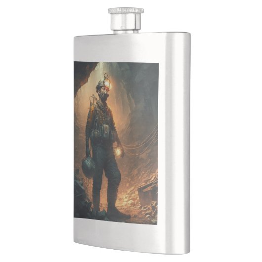 Dangerous Mines Flachmann (Links)