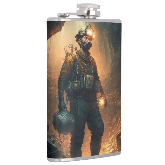 Dangerous Mines Flachmann (Rechts)