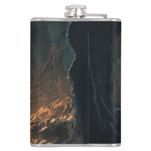 Dangerous Mines Flachmann (Rückseite)