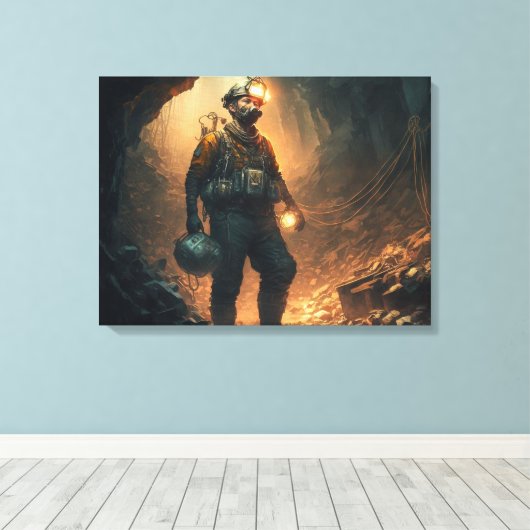 Dangerous Mines Leinwanddruck (Insitu (Holzboden))