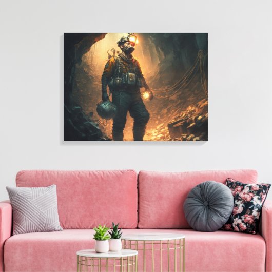 Dangerous Mines Leinwanddruck (Insitu (Wohnzimmer))