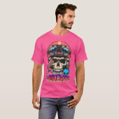 Dangerous Skull Rider Graphic T - Shirt (Vorne ganz)