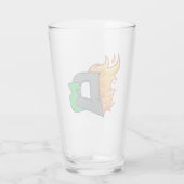 DangerousDaddyD Liter-Glas Glas (Rückseite)
