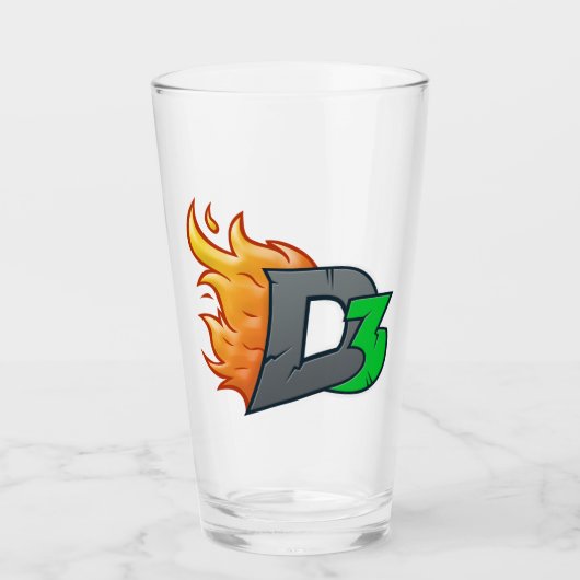 DangerousDaddyD Liter-Glas Glas (Vorderseite)