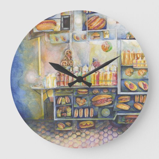 Dangerously Close To Fun Große Wanduhr (Vorderseite)