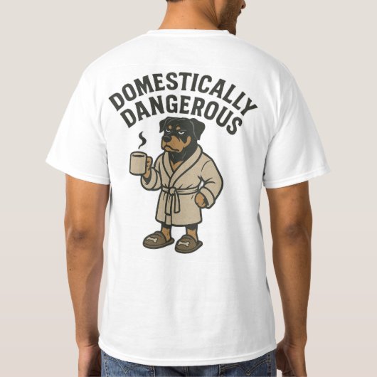 dangerously domesticated T-Shirt (Rückseite)