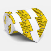 DANGERsign Krawatte (Gerollt)