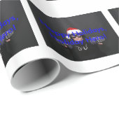 DangerWoman Feiertags-Held-Geschenk-Verpackung Geschenkpapier (Rolleneckpunkt)