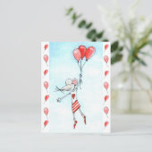 Danging Mouse Postkarte (Stehend Vorderseite)