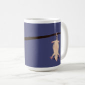 Dangle in Machbarkeit mit diesem schönen Opossum Kaffeetasse (VorderseiteRechts)