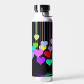 Dangling Hörer auf schwarz Trinkflasche (Links)