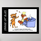 "Dangling Pawticiple" Comic Strip Poster (Vorne)