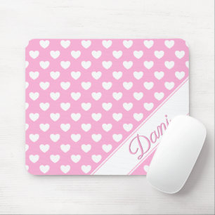 Dani - Individuelle Name Template, Pastellrosa Mousepad