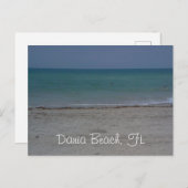 Dania Beach, FL Postkarte (Vorne/Hinten)