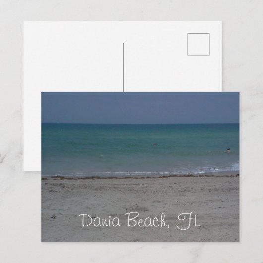 Dania Beach, FL Postkarte (Vorne/Hinten)