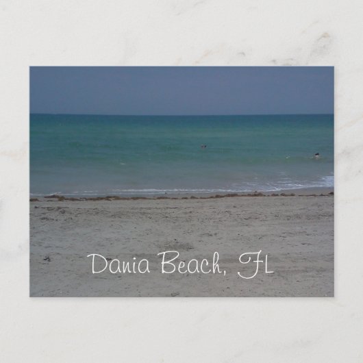 Dania Beach, FL Postkarte (Vorderseite)