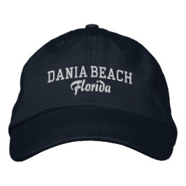 Dania Beach Florida Embroidered Baseball Hat Bestickte Baseballkappe