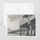 DANIA BEACH FLORIDA POSTKARTE (Vorne/Hinten)