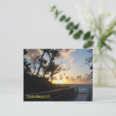 Dania Beach Sunrise Postkarte (Stehend Vorderseite)