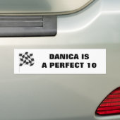 DANICA IST PERFEKTEN 10 AUTOAUFKLEBER (Auf Auto)
