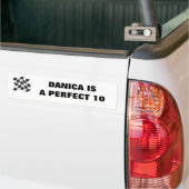 DANICA IST PERFEKTEN 10 AUTOAUFKLEBER (Auf Lkw)