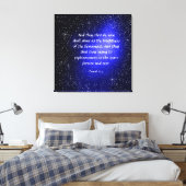 Daniel 12:3 Canvas Print Leinwanddruck (Insitu (Schlafzimmer))