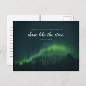Daniel 12:3 - Shine like the stars Postkarte (Vorne/Hinten)