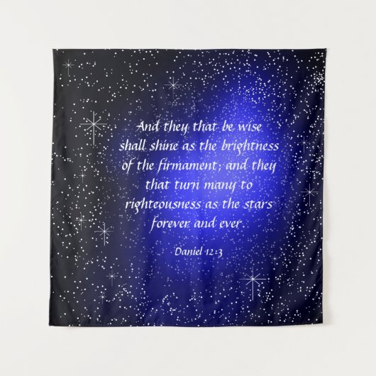 Daniel 12:3 wandteppich (Vorderseite)