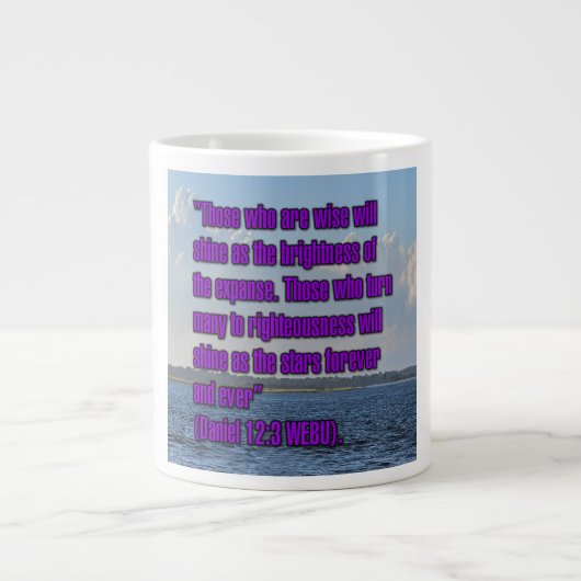 Daniel 12:3 WEBU Tasse (Vorderseite)