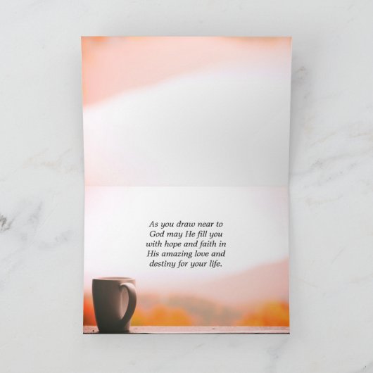 Daniel 2:21-22 He changes times and seasons Karte (Innenseite)