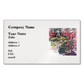 Daniel 2:21 - Und er ändert sich Magnetische Visitenkarte (Vorderseite)