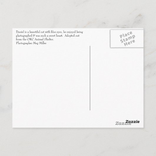 Daniel #2 postkarte (Rückseite)