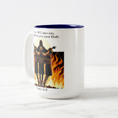 Daniel 3:18 Multi-Color 11oz Classic Tasse (Vorderseite Links)